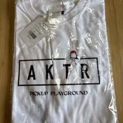 AKTR ホワイト Tシャツ Mサイズ