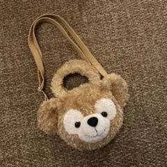 ダッフィー フェイスショルダー バッグ 2WAY パークグッズ