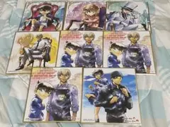 名探偵コナン ミニ色紙 8点