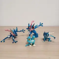 ポケモン　フィギュア　モンコレ　サトシゲッコウガ　ゲコガシラ　ケロマツ