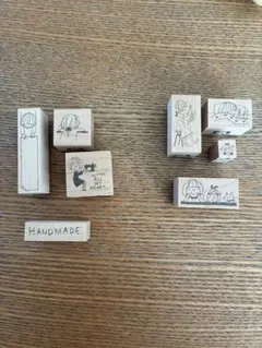 BOUSスタンプ はんこ　8点セット