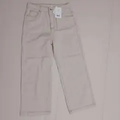 オフホワイト ストレートデニム 2XL
