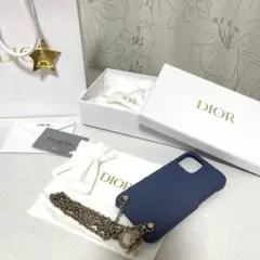 LADY DIOR IPHONE 12 PROmaxチェーン付きケース