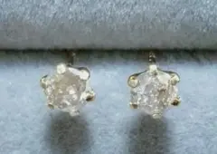 k18 ダイヤ ピアス 0.44ct