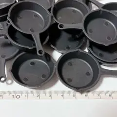 20個 フライパン スキレット ミニチュア ドールハウス ハンドメイド