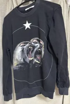 ジバンシー☆サルロゴ入りスウェット S
