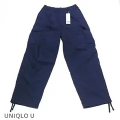 【新品未使用】UNIQLOUユニクロユー ワイドフィットパラシュートカーゴパンツ