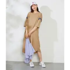 新品未使用品❣️【コーエン】　フットボールワンピース　七分袖