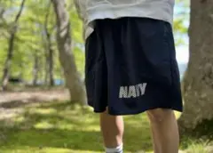US NAVY アメリカ海軍 水陸両用トレーニングショーツ navy LARGE