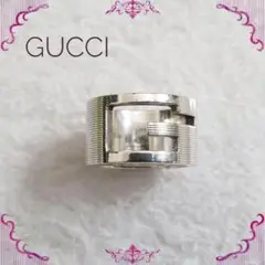 GUCCI グッチ Gロゴ SV925 シルバーリング 10号