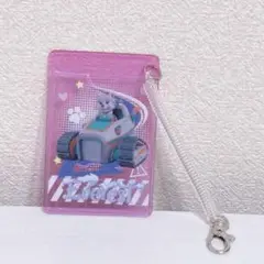 パウパトロール エベレスト パスケース 紫 パープル クリア