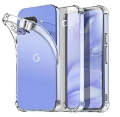 ガラスフィルムセット Google Pixel 9a クリア ケース カバー