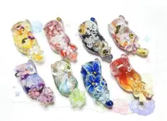 じゃれねこ『8月☆33 和柄×8種⑥』現品のみ★
