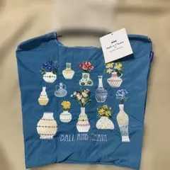 BALL＆CHAIN ボールアンドチェーン エコバッグ Mサイズ 花瓶柄