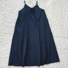 新品　大きさサイズ　無印良品　シワになりにくい　キャミソールワンピース　XL