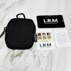 L.R.M カラビナミニポーチ ブラック