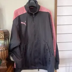Puma プーマ　ストライプ ジップアップジャケット　ジャージ上