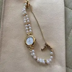 【未使用　美品】JAL オリジナルパールペンダントウォッチ　MIKIMOTO 楽天市場】【ウォッチ】MIKIMOTO ミキモト JAL限定 パール