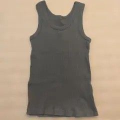 リブ編みタンクトップ　ユニクロ