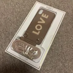 Necklace Strap iPhone X /XS - Dark Beige