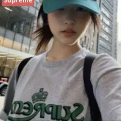 Supreme Crown Tee 希少　NewJeans ヘリン　着用