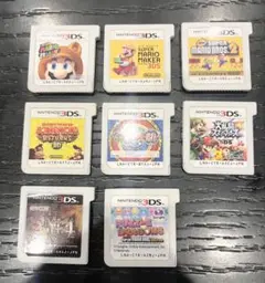 任天堂　ニンテンドー　3DS ソフト　8本