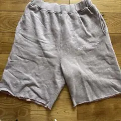 Aries グレー ショートパンツ No Problemo刺繍