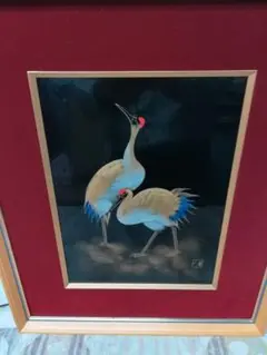 伝統工芸 工芸美術 レトロ＊輪島塗 WAJIMA 輪島漆芸額 ＊作品名