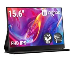 Ingnok モバイルモニター 15.6インチ【ほぼ未使用】