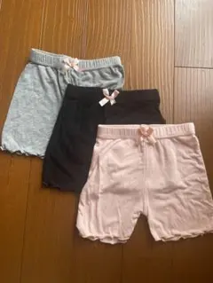 キッズ ペチパンツ3点セット 100cm
