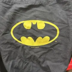 バットマン 手提げ袋 キャンバス 黒・黄色