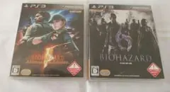 バイオハザード5　バイオハザード6 PS3ゲームソフト