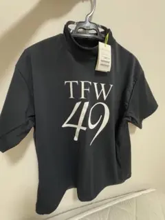【新品タグ付】TFW 49 ハイネックシャツ 黒