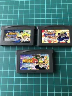 GBAソフト ガッシュベル３本セット