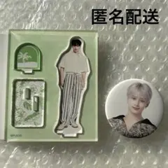 セブチカフェ アクスタ 缶バッジ セット ジュン JUN
