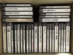 ジャンク　ps1ソフト 28タイトルまとめ売り
