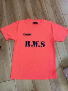 rwsドリブル塾 160サイズ CAPAZ オレンジ色 Tシャツ
