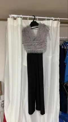 form forma フリル付きドレス