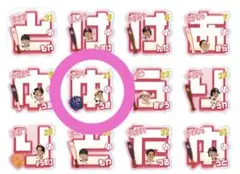 ソフトバンクホークス ピンクフルデー アクリルバッジ 津森宥紀
