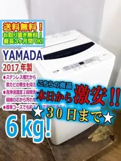 最終値下げ！#359 洗濯機 ヤマダ電機 YWM-T60A1 2016年製 HerbRelax YWM-T60A1 ヤマダ電機オリジナル 全自動電気洗濯機