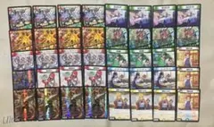 デュエルマスターズ ドラゴン娘 Jack pot デッキ パーツ 40枚 ②