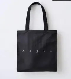 ABYTS ナイロン トートバッグ ブラック