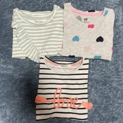 エイチアンドエム トップス 3枚セット