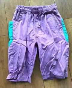 LSP ポケット付きハーフパンツ 紫色