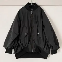 GU×UNDERCOVER MA-1ブルゾン ブラックM