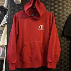 Champion チャンピオン レッド パーカー フーディー サイズ160
