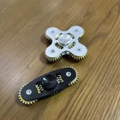 ギア型　ハンドスピナー　2個セット