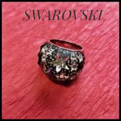 スワロフスキー 指輪 リング アクセサリー クリスタル×シルバー