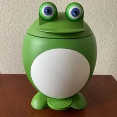 カエル　ゴミ箱