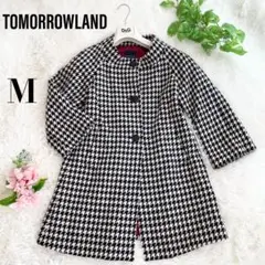 TOMORROWLAND トゥモローランド 千鳥柄 ツイードコート サイズ38